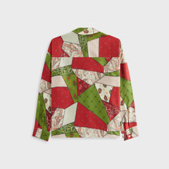 Kith Women Siena Patchwork Print Shirt - Kyoho | Kith Kyoho