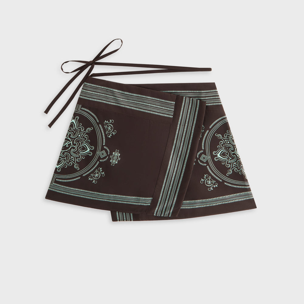 Kith Women Mako Medallion Wrap Skirt - Incognito | Kith Incognito
