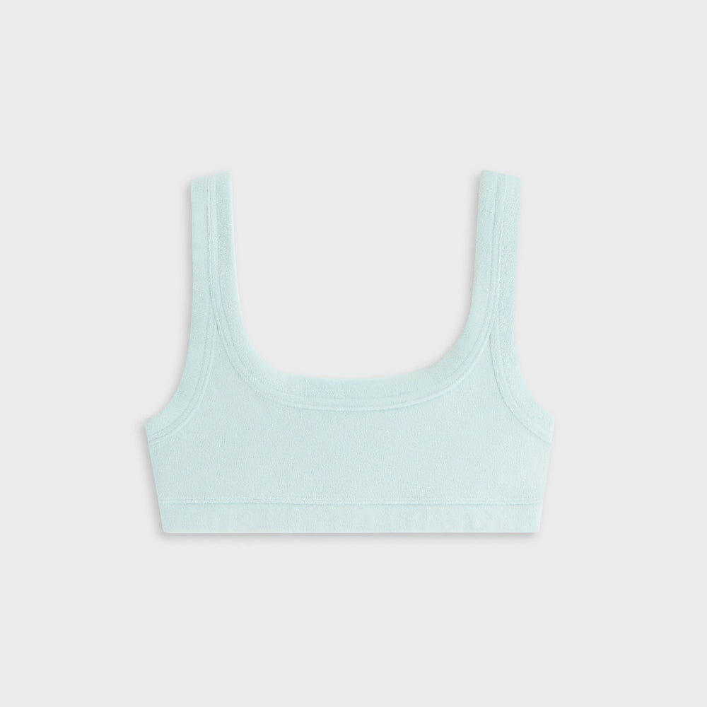 Kith Women Elle II U-Neck Towel Terry Bra - Helium | Kith Helium