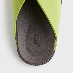 Kith Women Criss Cross Slides - Pistachio | Kith Pistachio