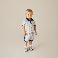 Kith Baby Script Knit Jordan Short - Sandrift | Kith Sandrift