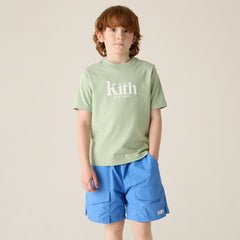 Kith Kids Boreum Short - Marina | Kith Marina