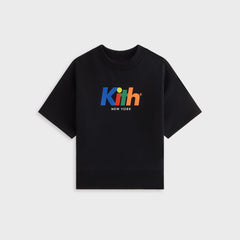 Kith Kids Nelson Short Sleeve Crewneck - Black | Kith Black