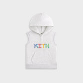 Kith Baby Pathways Sleeveless Hoodie - Light Heather Grey | Kith Light Heather Grey