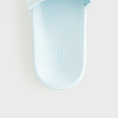 Kith Women Terry Slides - Helium | Kith Helium
