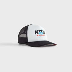 Kith Kids New York to the World Unisphere Trucker Hat - Black | Kith Black