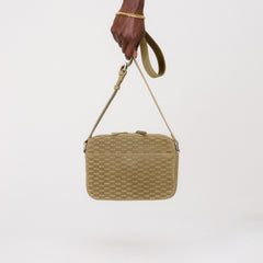 Kith Monogram Suede Camera Crossbody - Grit | Kith Grit
