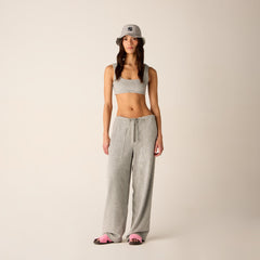 Kith Women Doyers III Towel Terry Pant - Medium Heather Grey | Kith Medium Heather Grey