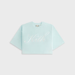 Kith Women Min Towel Terry Cropped Tee - Helium | Kith Helium