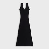 Kith Women Monroe Deep V-Neck Dress - Black | Kith Black