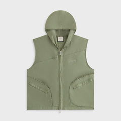 Kith Women Verena Sporty Hoodie Vest - Bay Breeze | Kith Bay Breeze