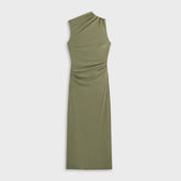Kith Women Delphi Draped Sueded Gown - Canopy | Kith Canopy
