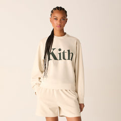 Kith Women Asher New York Crewneck - Veil | Kith Veil
