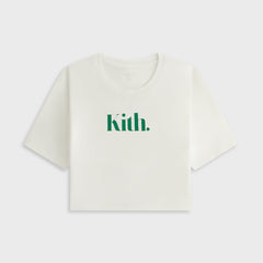 Kith Women Misha Super Crop Tee - Silk | Kith Silk