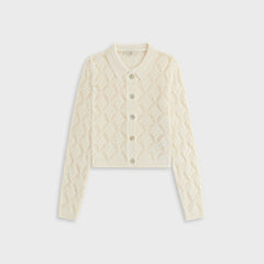 Kith Women Tori Crochet Knit Top - Silk | Kith Silk