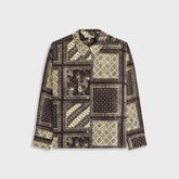 Kith Women Siena Batik Block Print Shirt - Incognito | Kith Incognito