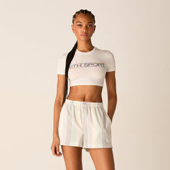 Kith Women Misha Multi Sport Logo Tee - White | Kith White