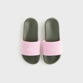 Kith Women Herringbone Terry Slides - Bubble | Kith Bubble
