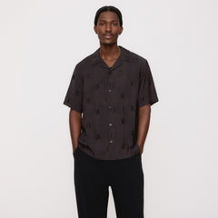 Kith Short Sleeve Thompson Camp Collar Shirt - Kindling | Kith Kindling