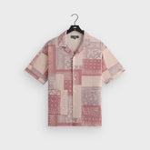 Kith Silk Lyocell Bandana Reade Shirt - Pink Opal | Kith Pink Opal