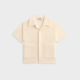 Kith Kids Monogram Terry Camp Shirt - Silk | Kith Silk