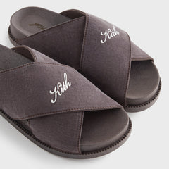 Kith Women Criss Cross Slides - Incognito | Kith Incognito