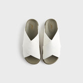 Kith Women Criss Cross Slides - Silk | Kith Silk
