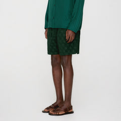 Kith Crest Monogram Terry Graham Short - Stadium | Kith Stadium