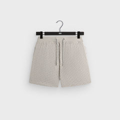 Kith Monogram Terry Graham Short - Concrete | Kith Concrete