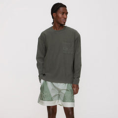 Kith Long Sleeve Quinn Tee - Machine | Kith Machine