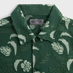 Kith Embroidered Floral Woodpoint Shirt - Vitality | Kith Vitality