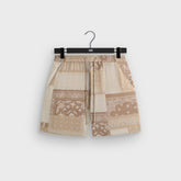 Kith Silk Lyocell Bandana Cedar Short - Canvas | Kith Canvas