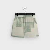 Kith Silk Lyocell Bandana Cedar Short - Realm | Kith Realm