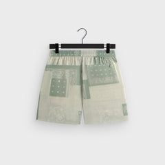 Kith Silk Lyocell Bandana Cedar Short - Realm | Kith Realm