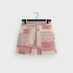 Kith Silk Lyocell Bandana Cedar Short - Pink Opal | Kith Pink Opal