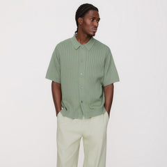 Kith Rhys Knit Stripe Buttondown - Pavilion | Kith Pavilion