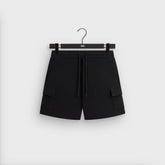 Kith Micro Waffle Fairfax Cargo Short - Black | Kith Black