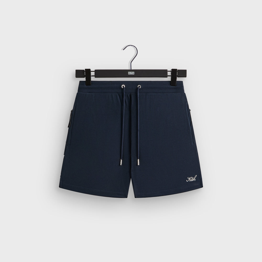 Kith Micro Waffle Graham Short - Nocturnal | Kith Nocturnal