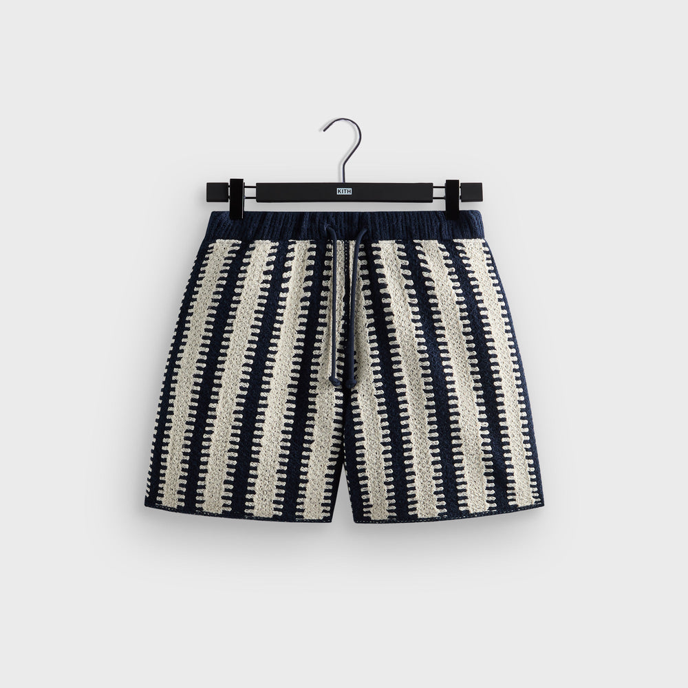 Kith Crochet Curtis Short - Nocturnal | Kith Nocturnal