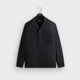 Kith Adonis Camp Collar Shirt - Black | Kith Black