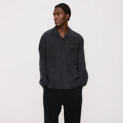 Kith Adonis Camp Collar Shirt - Black | Kith Black