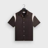 &Kin Washed Satin Landon Souvenir Shirt - Kindling | Kith Kindling
