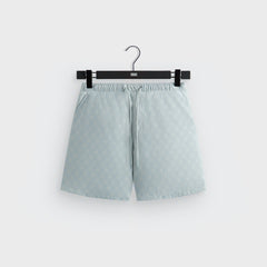 Kith Water Activated Monogram Collins Swim Short - Calm | Kith Calm