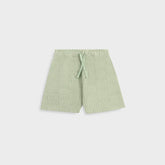 Kith Kids Monogram Terry Liam Short - Tranquility | Kith Tranquility