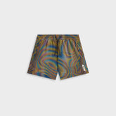 Kith Kids Moire Kai Swim Trunk - Black | Kith Black
