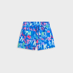 Kith Kids Kai Swim Trunk - Marina | Kith Marina