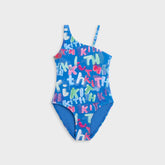 Kith Kids Gemma One-Piece Swimsuit - Marina | Kith Marina