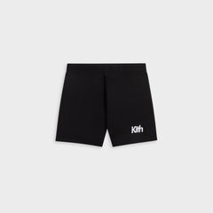 Kith Kids Rib Biker Short - Black | Kith Black