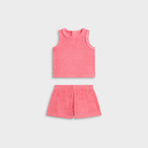 Kith Baby Monogram Terry Tank Set - Dawn | Kith Dawn