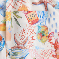 Kith Kids Summer Picnic Kai Swim Trunk - Sandrift | Kith Sandrift